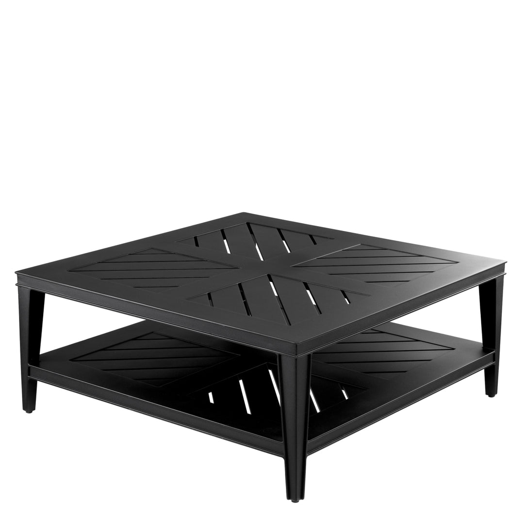 Eichholtz Outdoor Salontafel Bell Rive Square Black