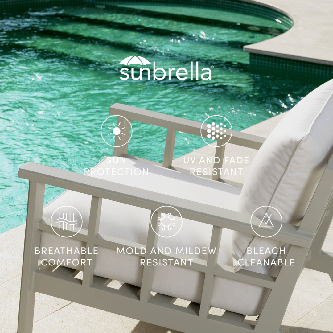 Eichholtz Outdoor Eetkamerstoel Delta Sunbrella Canvas