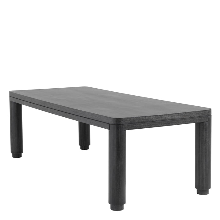 Eichholtz Eettafel Atelier S Charcoal Grey Oak