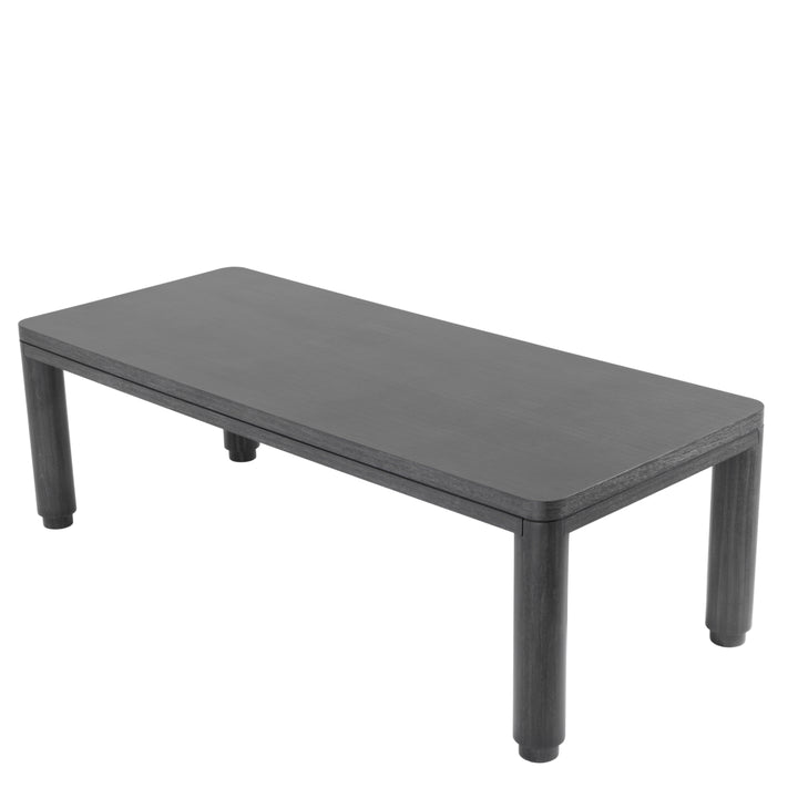 Eichholtz Eettafel Atelier S Charcoal Grey Oak