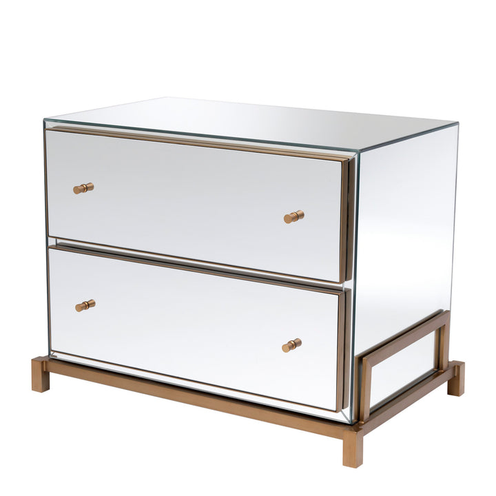 Eichholtz Nachtkastje Clarington Brushed Brass