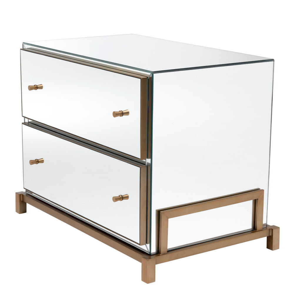 Eichholtz Nachtkastje Clarington Brushed Brass