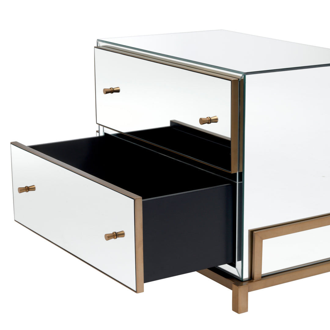 Eichholtz Nachtkastje Clarington Brushed Brass
