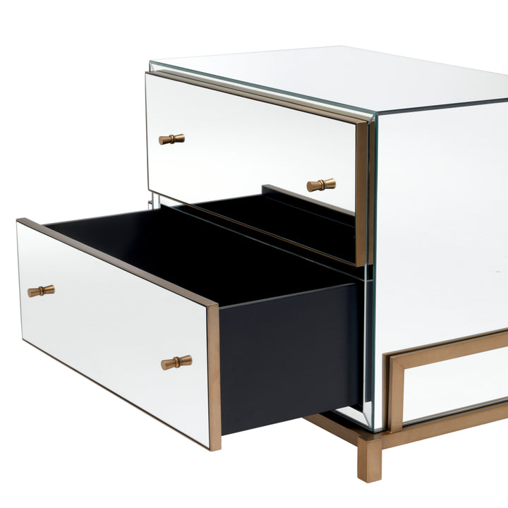 Eichholtz Nachtkastje Clarington Brushed Brass