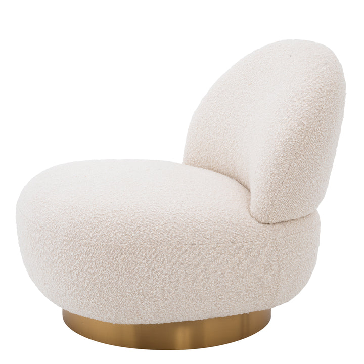 Eichholtz Draai fauteuil Clément Bouclé Cream