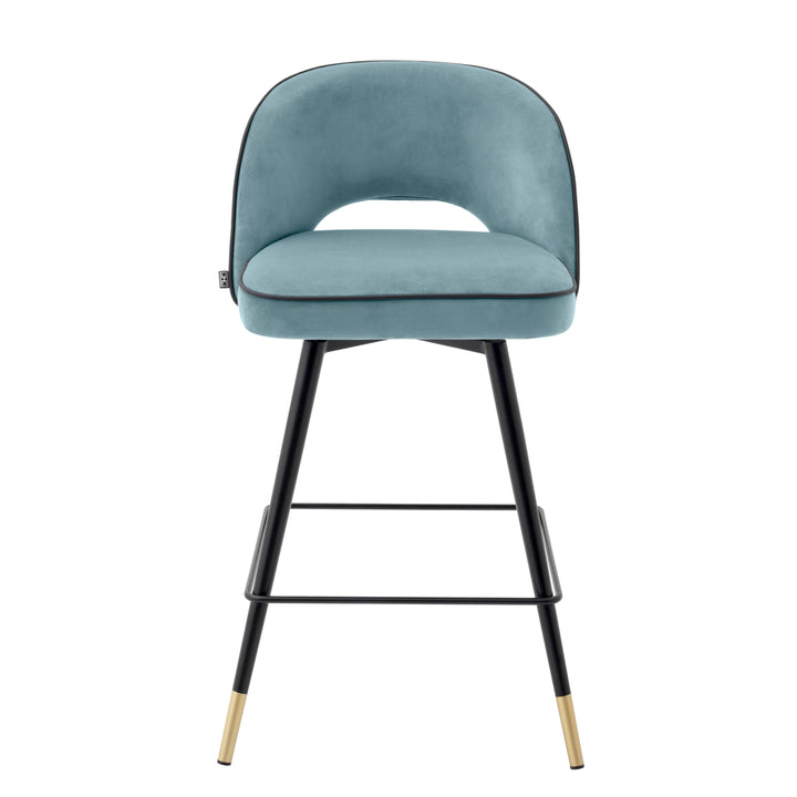 Eichholtz Counterstoel Cliff Set van 2 Savona Blue