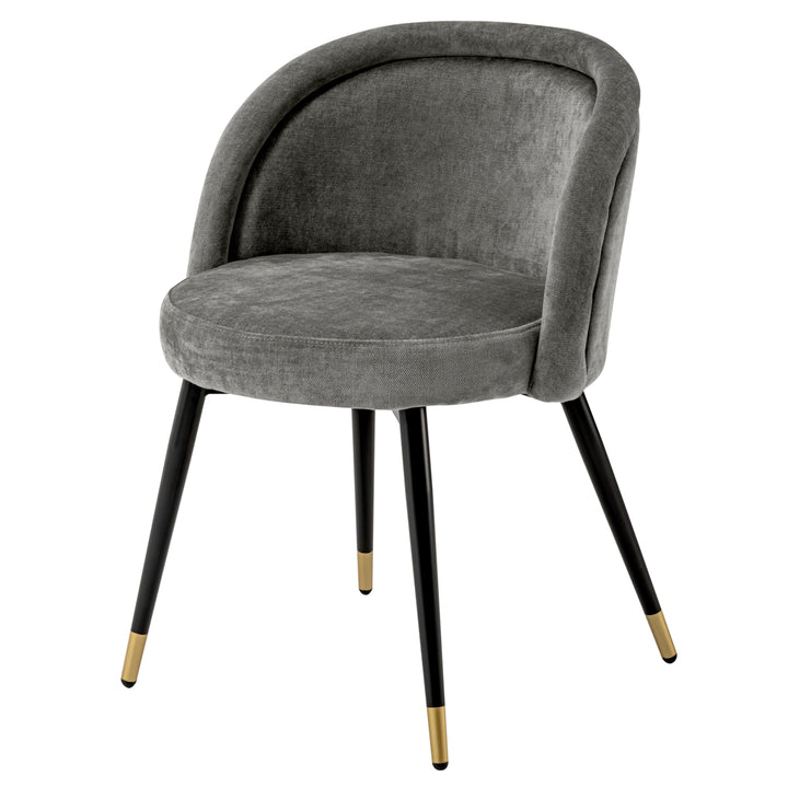 Eichholtz Eetkamerstoel Chloé Set van 2 Clarck Grey