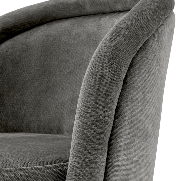 Eichholtz Eetkamerstoel Chloé Set van 2 Clarck Grey