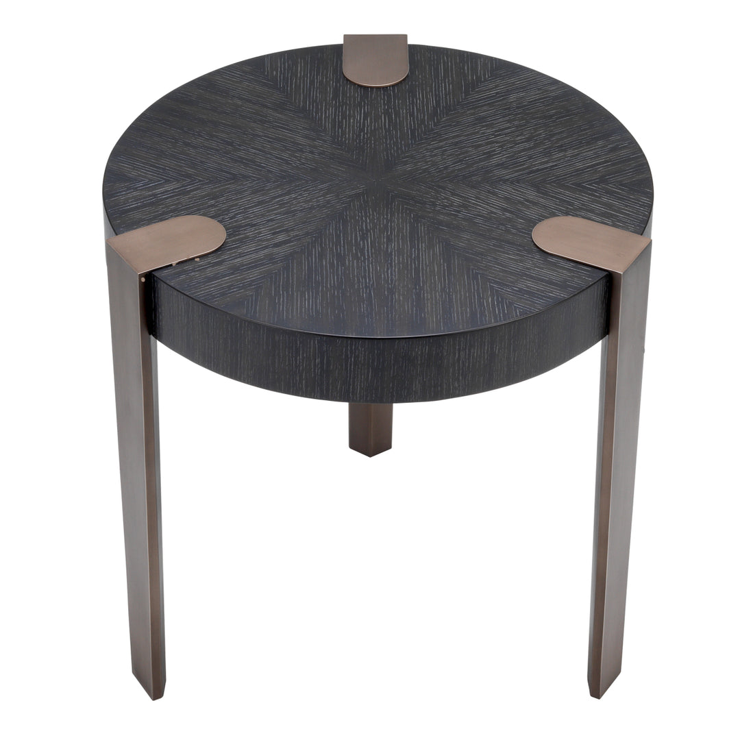 Eichholtz Bijzettafel Oxnard Charcoal Oak