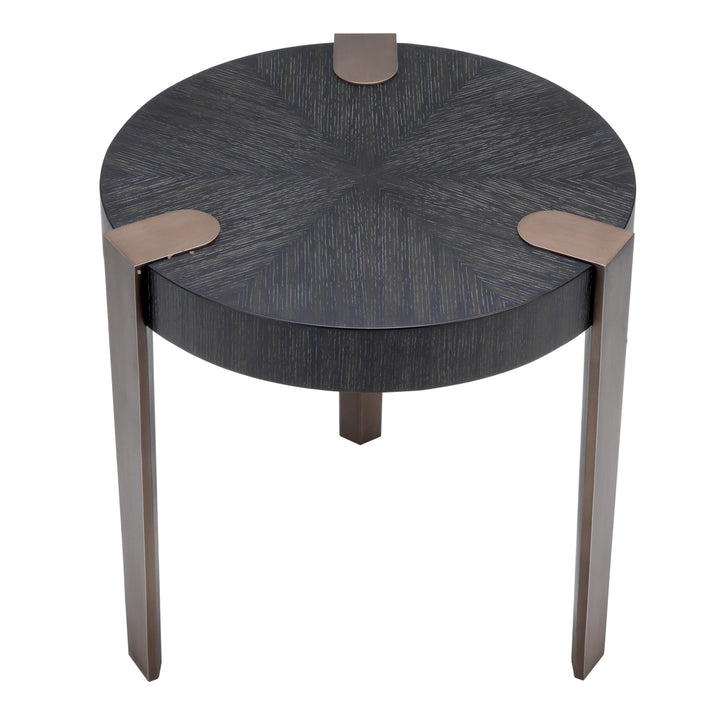 Eichholtz Bijzettafel Oxnard Charcoal Oak