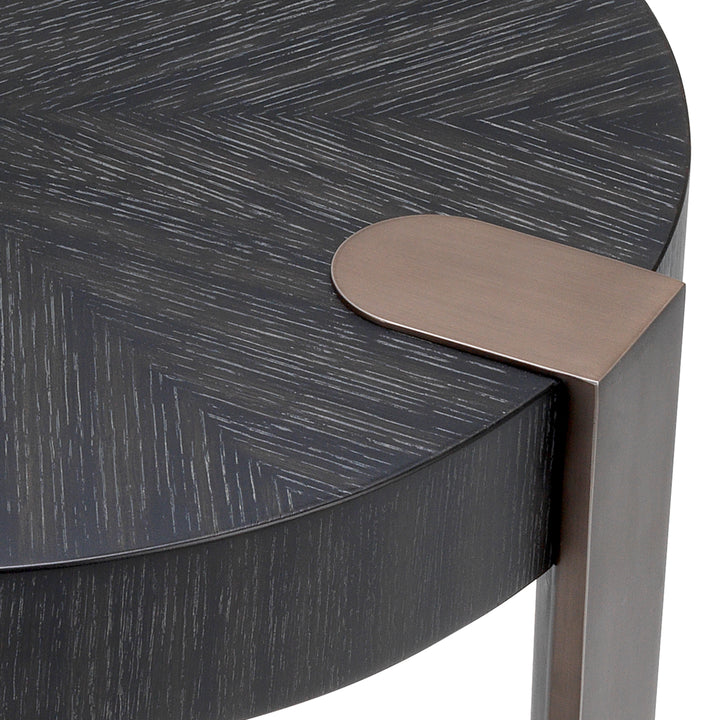 Eichholtz Bijzettafel Oxnard Charcoal Oak