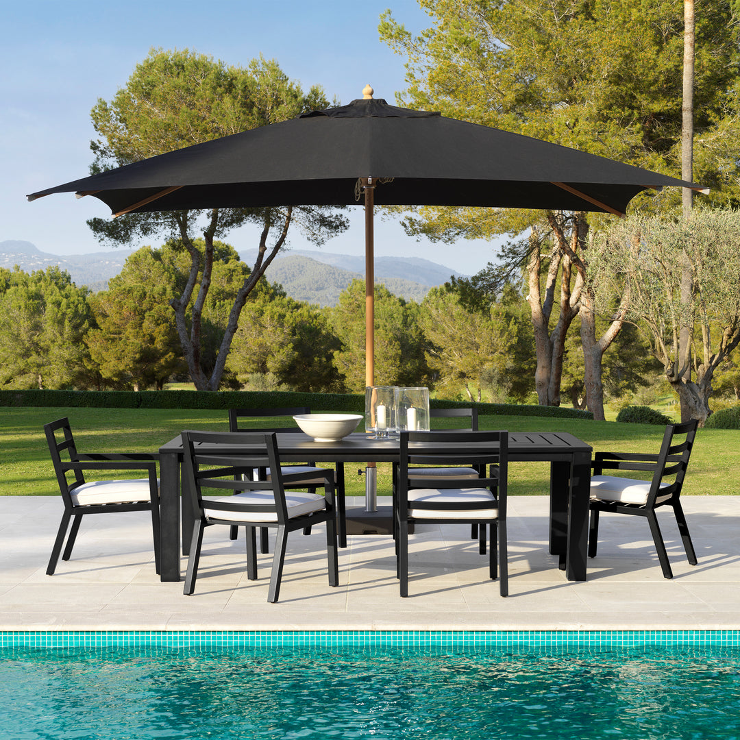 Eichholtz Outdoor Eettafel Vistamar Black
