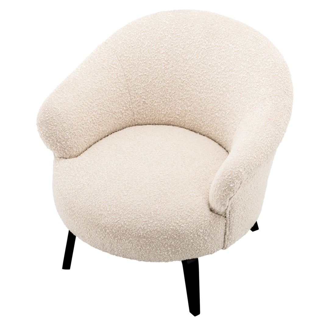 Eichholtz Fauteuil Moretti Bouclé Cream