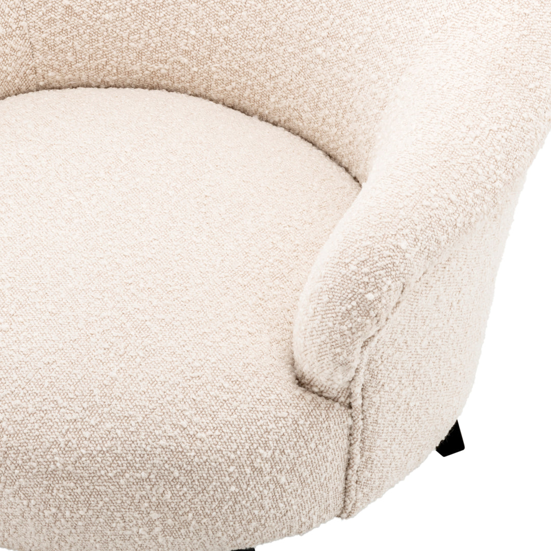 Eichholtz Fauteuil Moretti Bouclé Cream