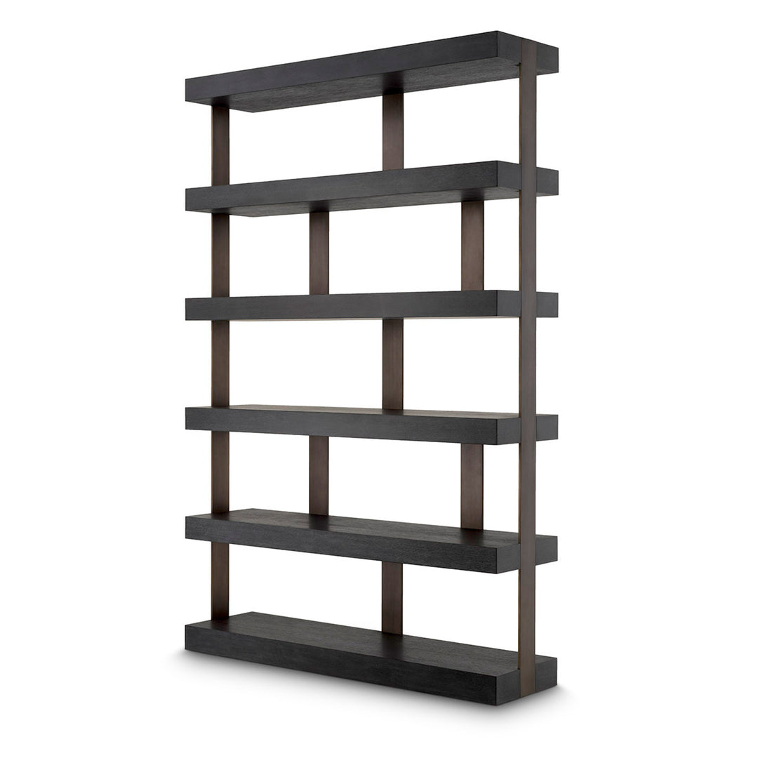 Eichholtz Wandkast Dalmar Charcoal Grey Oak