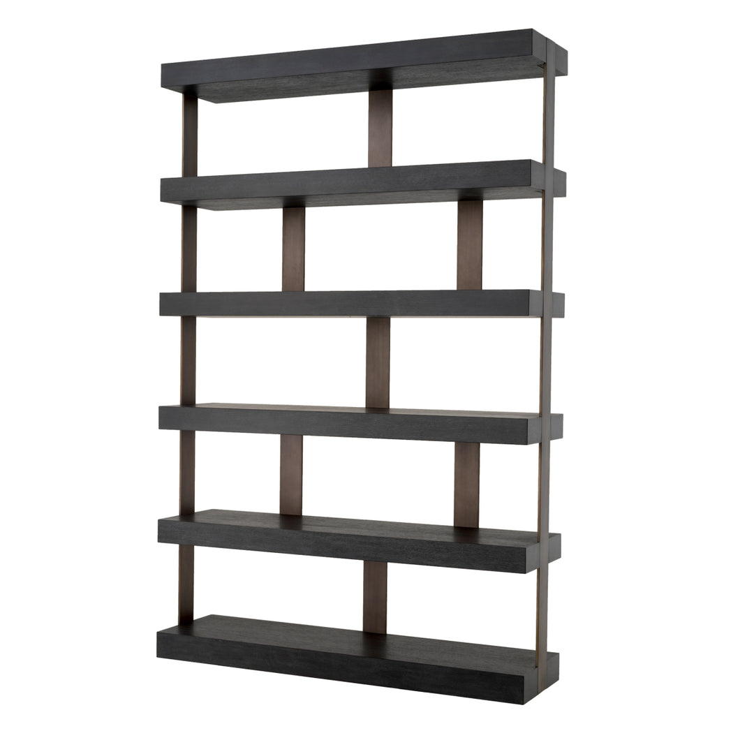 Eichholtz Wandkast Dalmar Charcoal Grey Oak