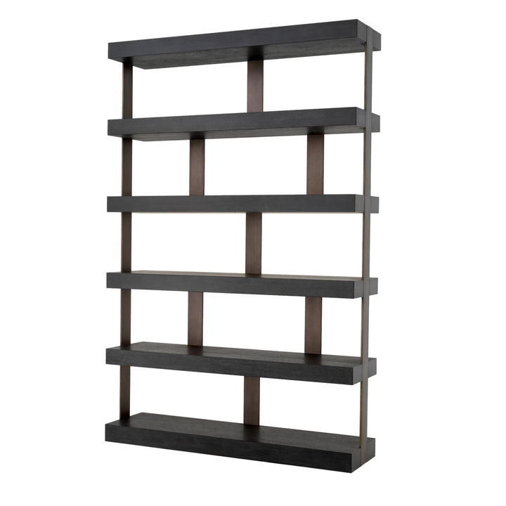 Eichholtz Wandkast Dalmar Charcoal Grey Oak