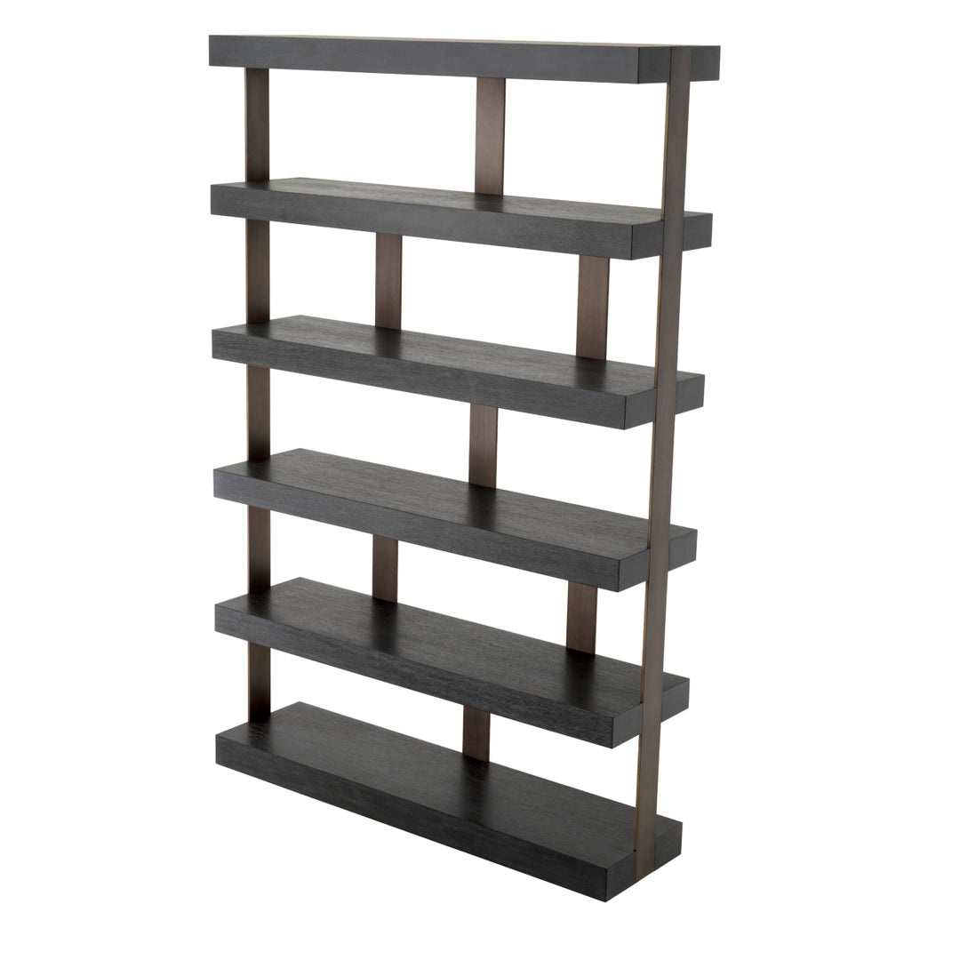 Eichholtz Wandkast Dalmar Charcoal Grey Oak