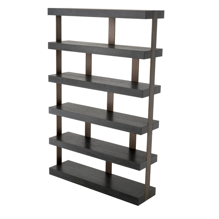 Eichholtz Wandkast Dalmar Charcoal Grey Oak