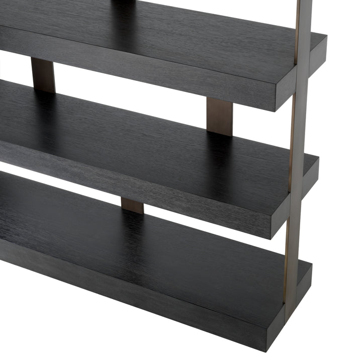 Eichholtz Wandkast Dalmar Charcoal Grey Oak