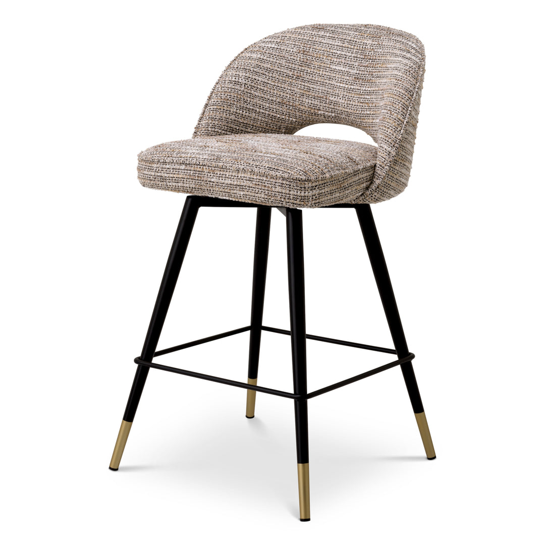 Eichholtz Counterstoel Cliff Set van 2 Mademoiselle Beige