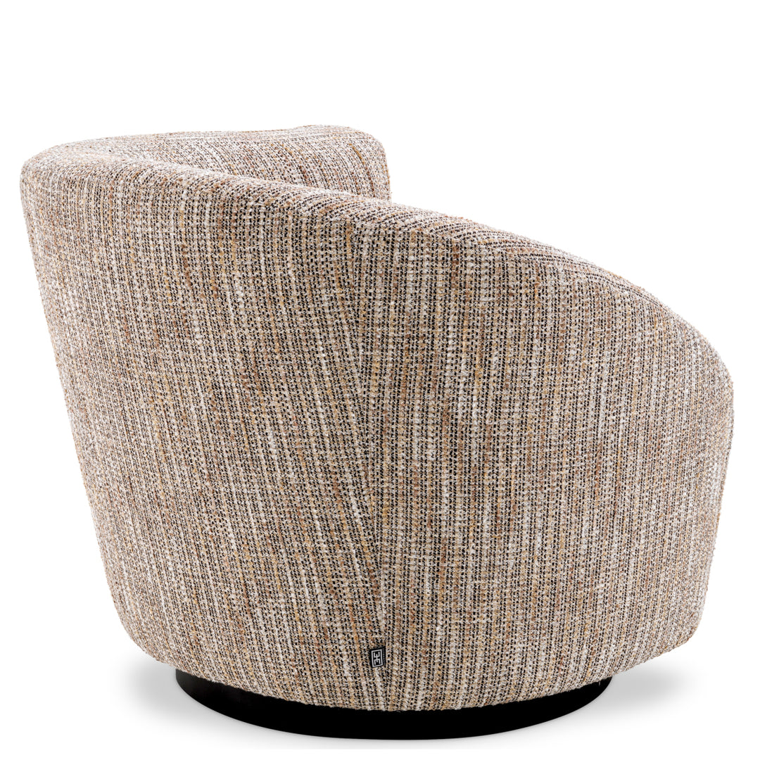 Eichholtz Draaifauteuil Colin Rechts Mademoiselle Beige