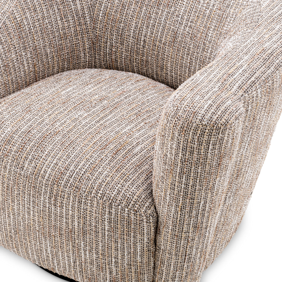 Eichholtz Draaifauteuil Colin Rechts Mademoiselle Beige