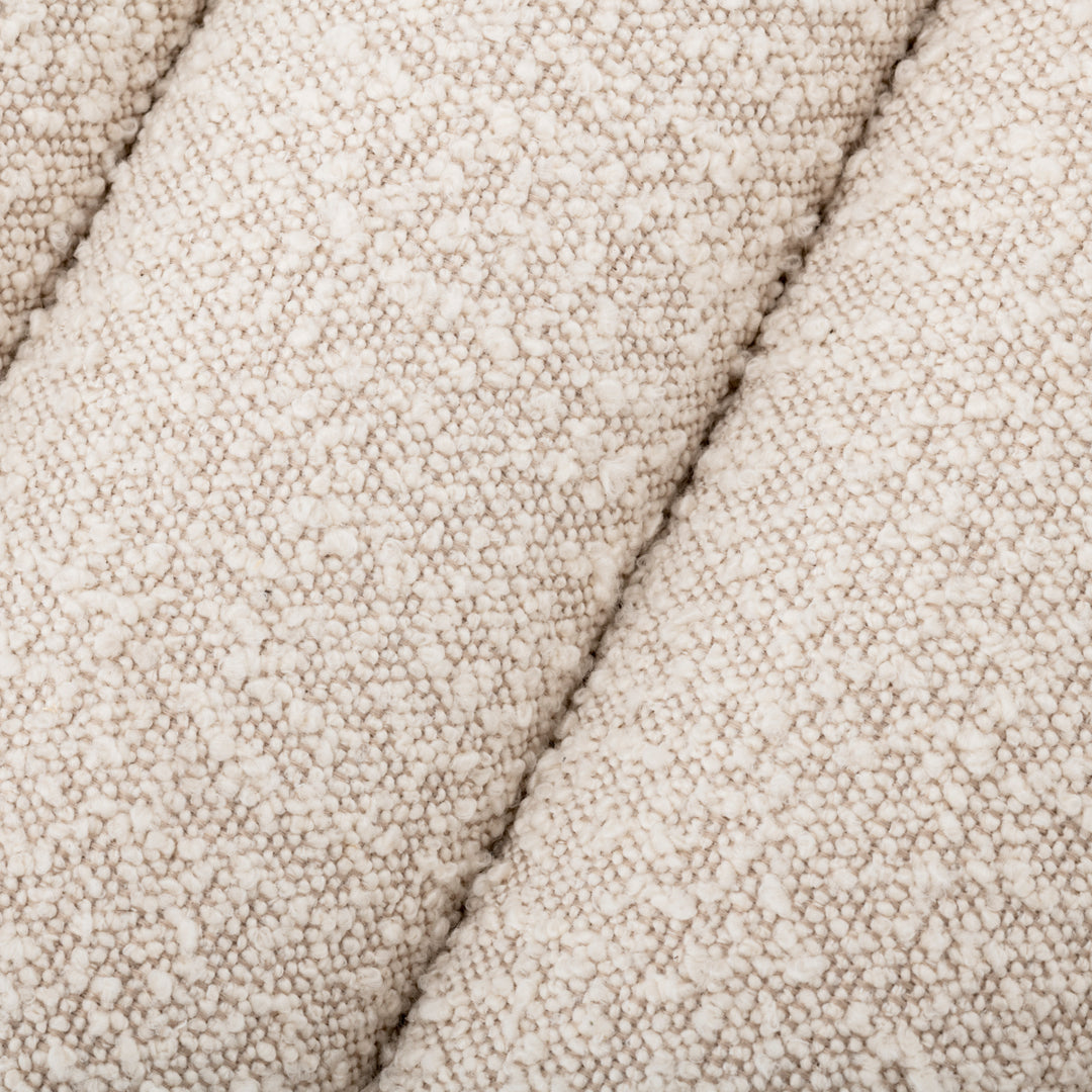 Eichholtz Poef Bente Bouclé Cream – afbeelding 4