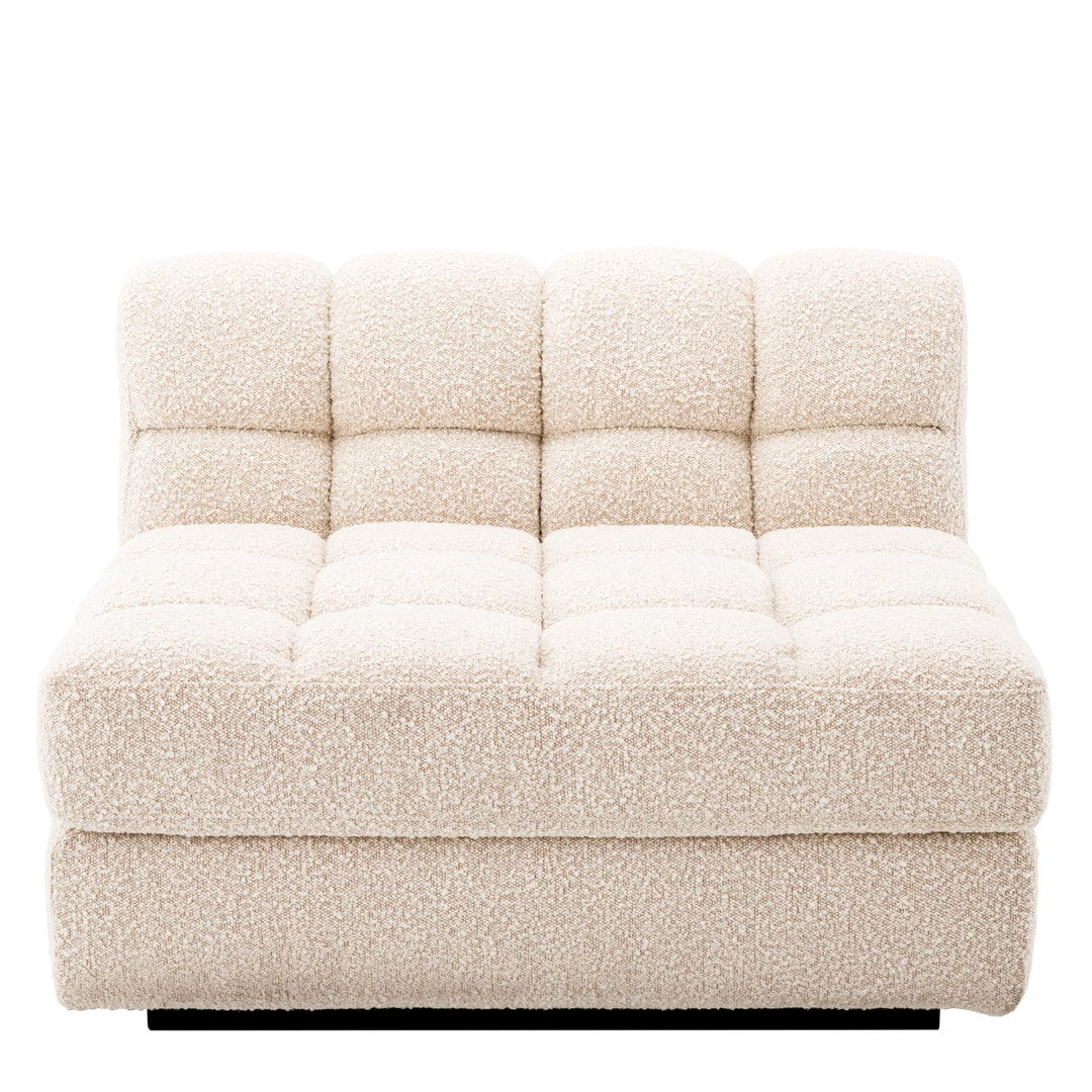 Eichholtz Modulaire Bank Dean midden Bouclé Cream