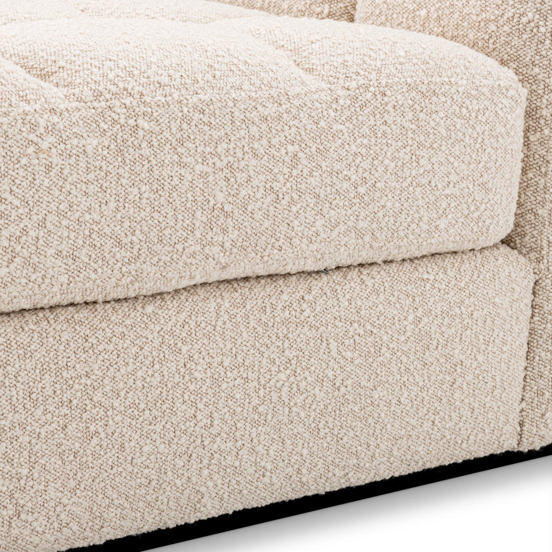 Eichholtz Modulaire Bank Dean midden Bouclé Cream