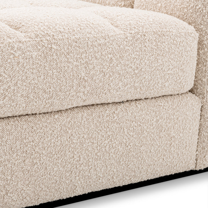 Eichholtz Modulaire Bank Dean midden Bouclé Cream