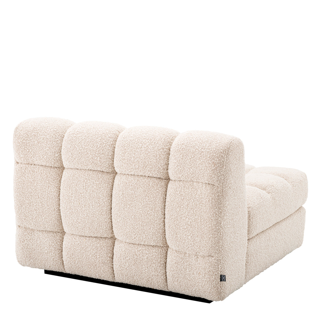 Eichholtz Modulaire Bank Dean rechts Bouclé Cream