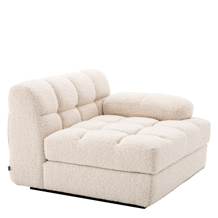 Eichholtz Modulaire Bank Dean rechts Bouclé Cream