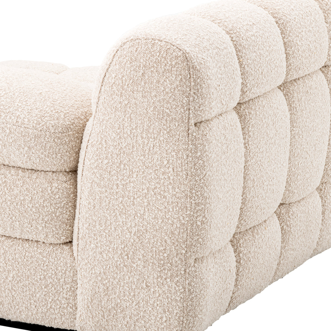 Eichholtz Modulaire Bank Dean rechts Bouclé Cream