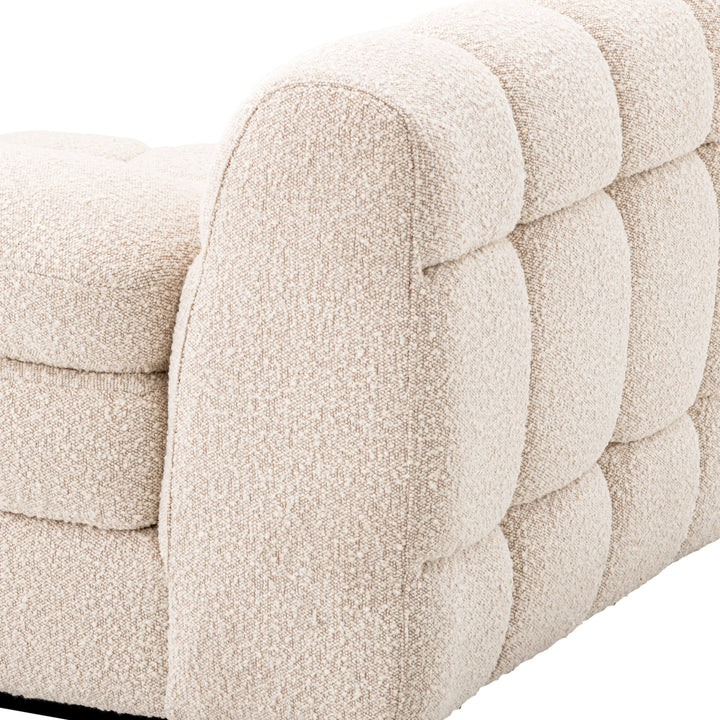 Eichholtz Modulaire Bank Dean rechts Bouclé Cream