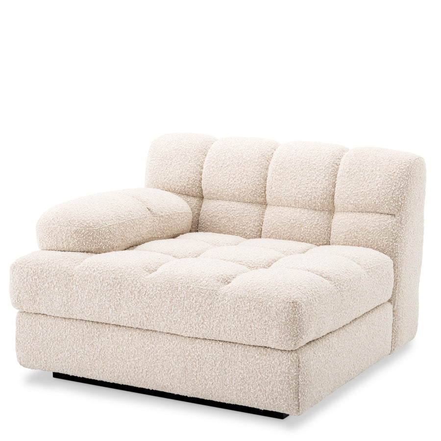 Eichholtz Modulaire Bank Dean Links Bouclé Cream