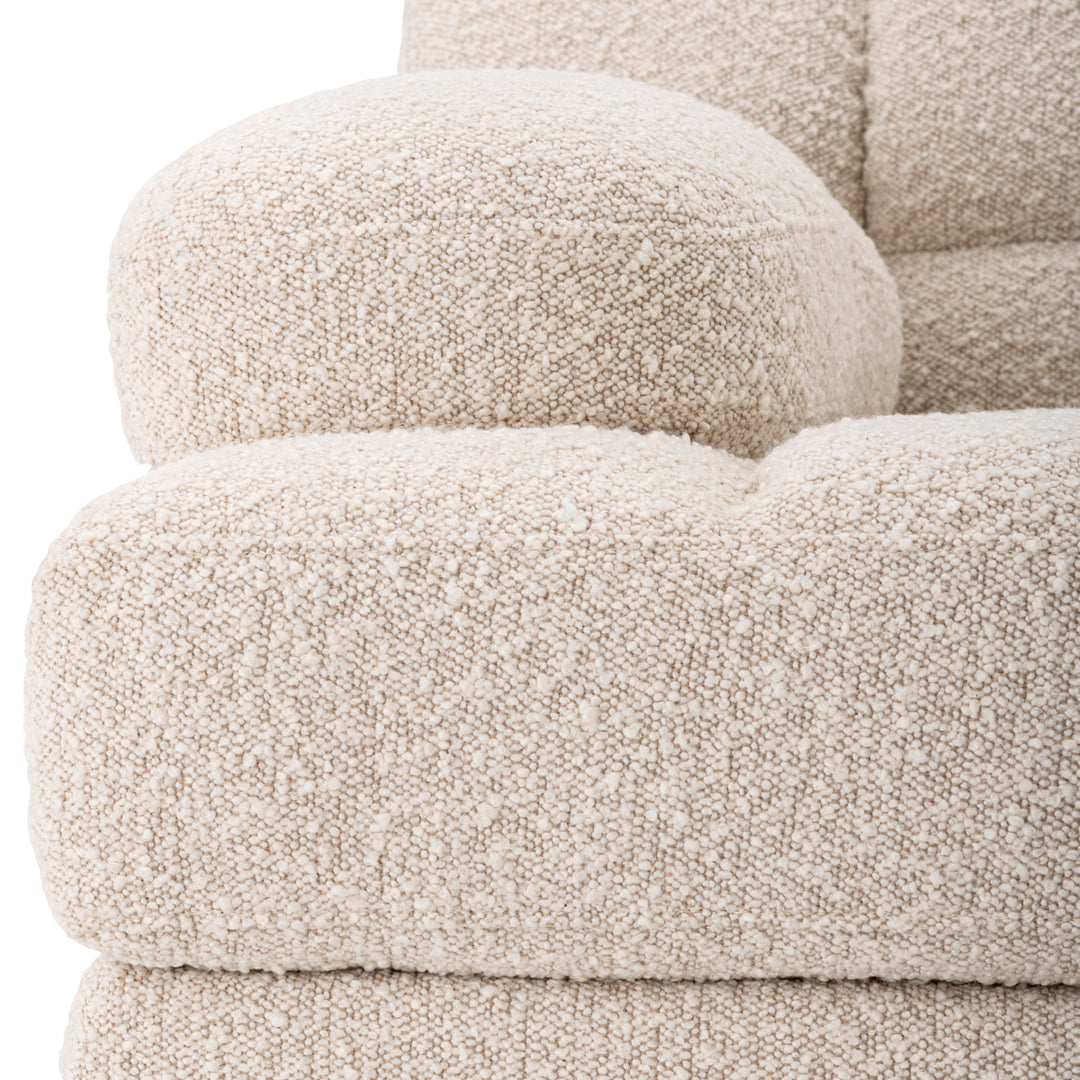 Eichholtz Modulaire Bank Dean Links Bouclé Cream