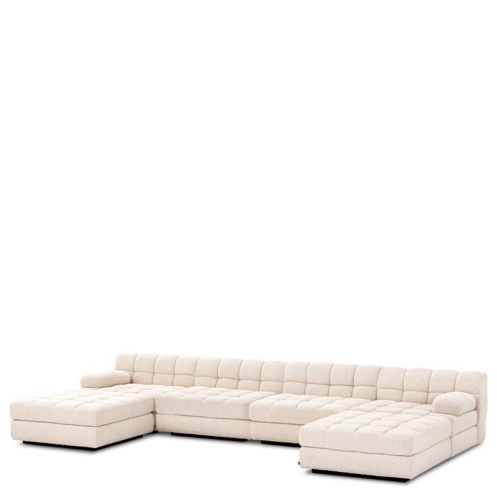 Eichholtz Modulaire Bank Dean Links Bouclé Cream