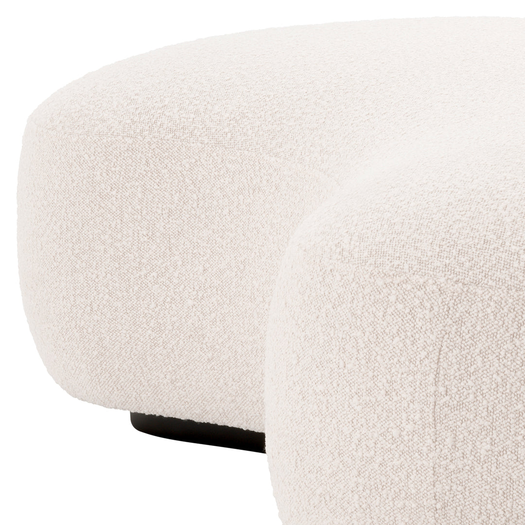 Eichholtz Bankje Björn Bouclé Cream