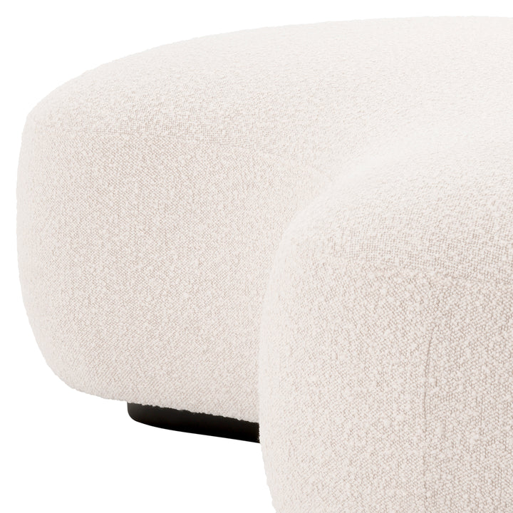 Eichholtz Bankje Björn Bouclé Cream