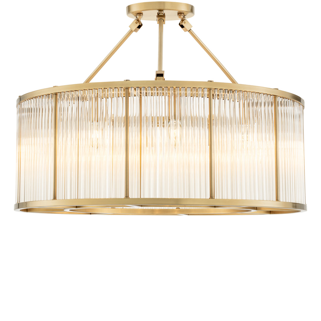 Eichholtz Plafondlamp Bernardi L Antique Brass