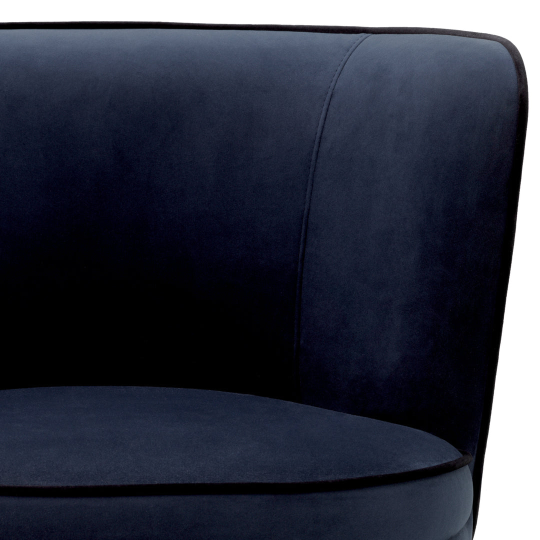 Eichholtz Eetkamerstoel Grenada Savona Midnight Blue – afbeelding 5