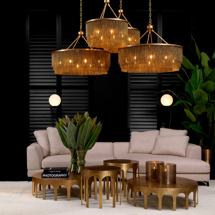 Eichholtz Chandelier Tissot S Antique Brass
