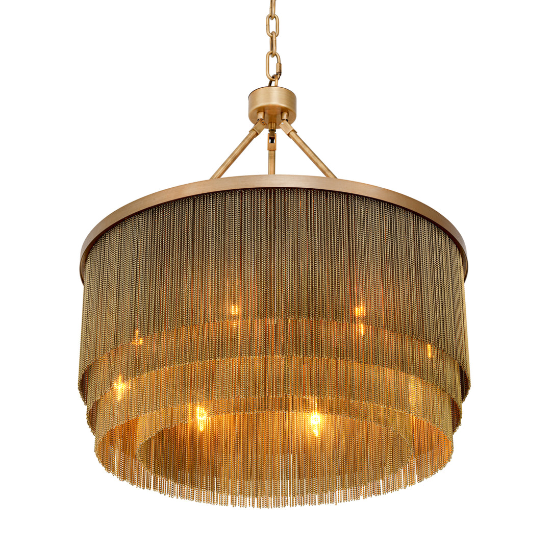 Eichholtz Chandelier Tissot S Antique Brass