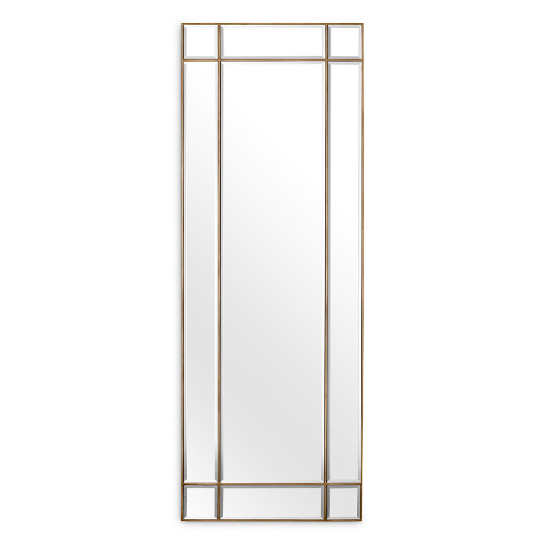 Eichholtz Spiegel Beaumont Rechthoekig Vintage Brass