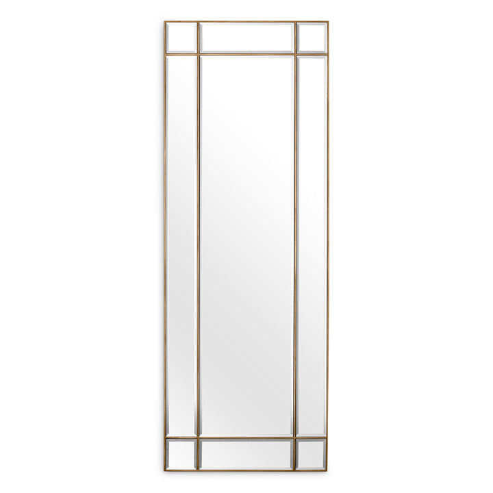 Eichholtz Spiegel Beaumont Rechthoekig Vintage Brass