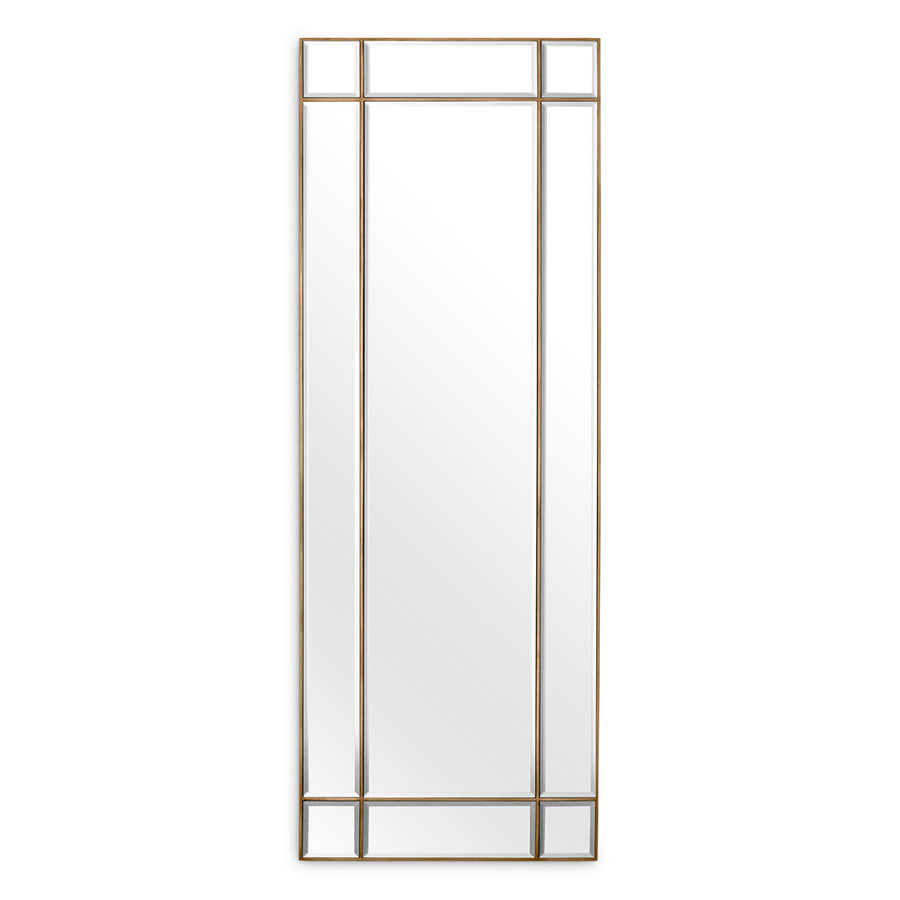 Eichholtz Spiegel Beaumont Rechthoekig Vintage Brass