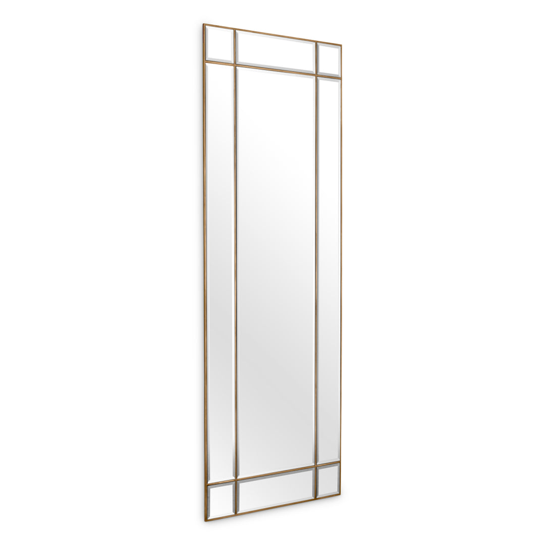 Eichholtz Spiegel Beaumont Rechthoekig Vintage Brass
