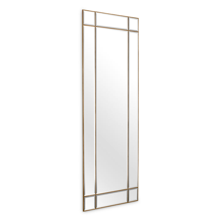Eichholtz Spiegel Beaumont Rechthoekig Vintage Brass
