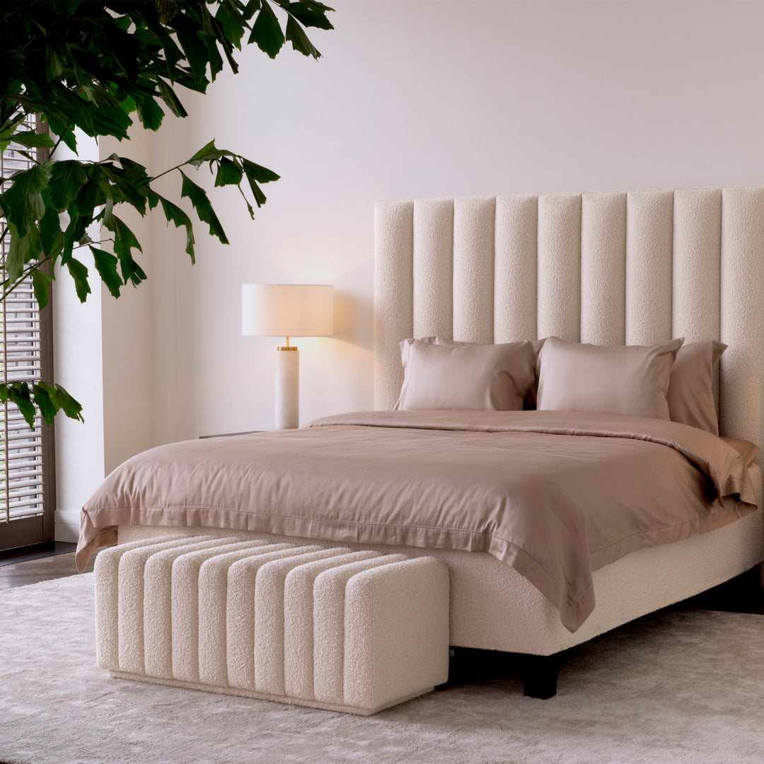 Eichholtz Boxspring Mavone Bouclé Cream 180 x 210 cm